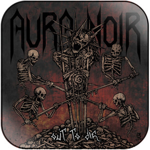 Aura Noir Out To Die Album Cover Sticker Album Cover Sticker