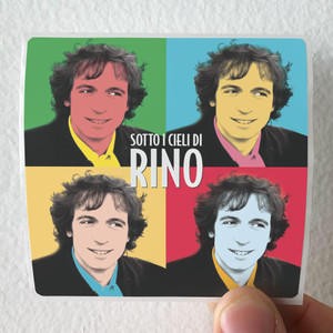 Rino Gaetano Sotto I Cieli Di Rino Album Cover Sticker Rino Gaetano Sotto I Cieli Di Rino Album Cover Sticker