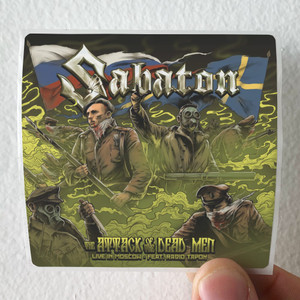 RADIO TAPOK The Attack Of The Dead Men Live In Moscow Album Cover Sticker RADIO TAPOK The Attack Of The Dead Men Live In Moscow Album Cover Sticker
