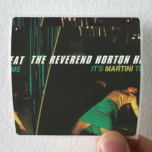 Reverend Horton Heat Its Martini Time Album Cover Sticker