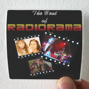 Radiorama The Best Of Radiorama Album Cover Sticker Radiorama The Best Of Radiorama Album Cover Sticker