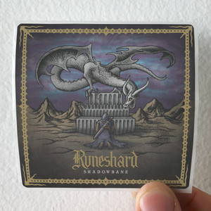 Runeshard Shadowbane Album Cover Sticker