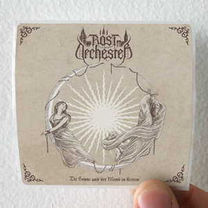 Rostorchester Die Sonne Und Der Mond In Ketten Album Cover Sticker Rostorchester Die Sonne Und Der Mond In Ketten Album Cover Sticker