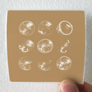 Ryan Teague Coins Crosses Album Cover Sticker