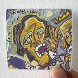 Rosendo Lo Malo Es Ni Darse Cuenta Album Cover Sticker Rosendo Lo Malo Es Ni Darse Cuenta Album Cover Sticker