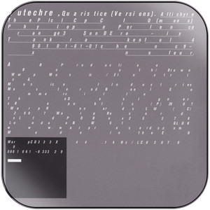 Autechre Quaristice-3 Album Cover Sticker Album Cover Sticker