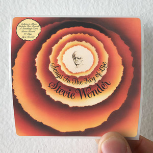 Stevie Wonder Songs In The Key Of Life Album Cover Sticker Stevie Wonder Songs In The Key Of Life Album Cover Sticker