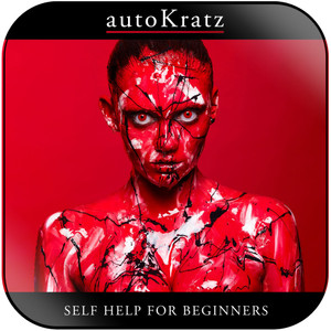 autoKratz Self Help For Beginners Album Cover Sticker Album Cover Sticker