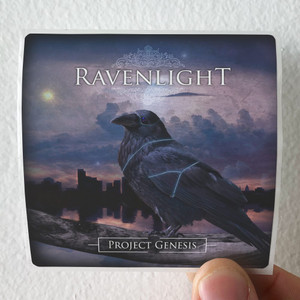 Ravenlight Project Genesis Album Cover Sticker Ravenlight Project Genesis Album Cover Sticker