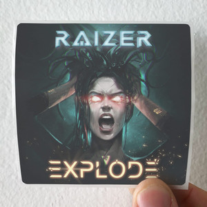 Raizer Explode Album Cover Sticker Raizer Explode Album Cover Sticker
