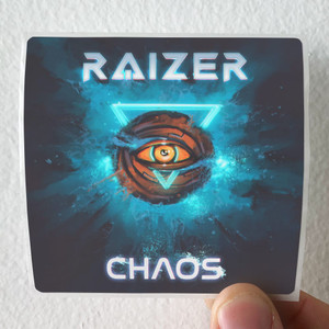 Raizer Chaos Album Cover Sticker Raizer Chaos Album Cover Sticker