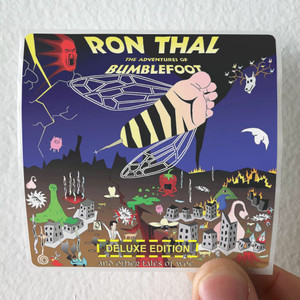 Ron Thal The Adventures Of Bumblefoot Album Cover Sticker Ron Thal The Adventures Of Bumblefoot Album Cover Sticker