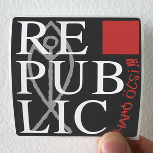 Republic Hah Csi Album Cover Sticker Republic Hah Csi Album Cover Sticker