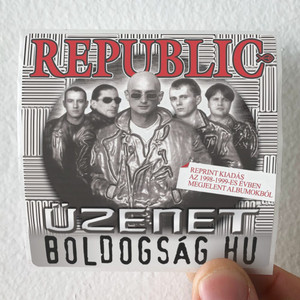 Republic Boldogsghu Album Cover Sticker Republic Boldogsghu Album Cover Sticker