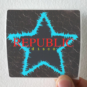 Republic Disco Album Cover Sticker Republic Disco Album Cover Sticker
