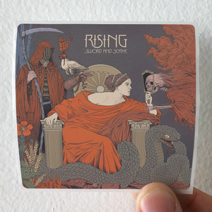 Rising Sword And Scythe Album Cover Sticker Rising Sword And Scythe Album Cover Sticker