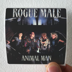 Rogue Male Animal Man Album Cover Sticker Rogue Male Animal Man Album Cover Sticker