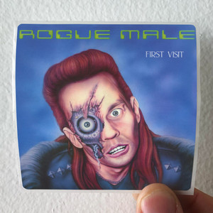 Rogue Male First Visit Album Cover Sticker Rogue Male First Visit Album Cover Sticker