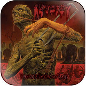 Autopsy Tourniquets Hacksaws And Graves Album Cover Sticker Album Cover Sticker Autopsy Tourniquets Hacksaws And Graves Album Cover Sticker Album Cover Sticker