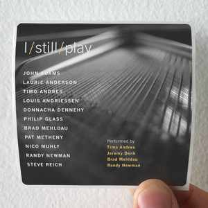 Randy Newman I Still Play Album Cover Sticker Randy Newman I Still Play Album Cover Sticker