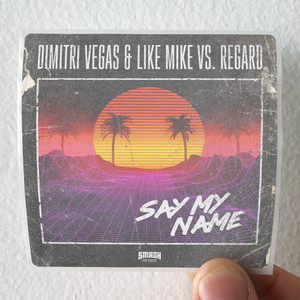 Regard Say My Name Album Cover Sticker Regard Say My Name Album Cover Sticker