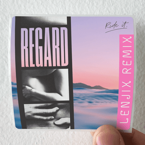 Regard Ride It Lenjix Remix Album Cover Sticker Regard Ride It Lenjix Remix Album Cover Sticker