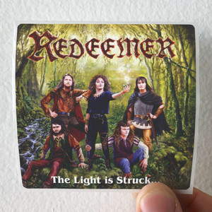 Redeemer The Light Is Struck Album Cover Sticker Redeemer The Light Is Struck Album Cover Sticker
