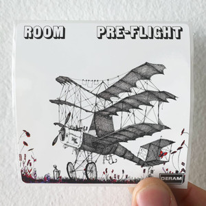Room Pre Flight Album Cover Sticker Room Pre Flight Album Cover Sticker