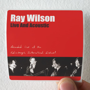 Ray Wilson Live And Acoustic Album Cover Sticker Ray Wilson Live And Acoustic Album Cover Sticker