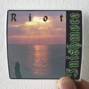 Riot Inishmore Album Cover Sticker Riot Inishmore Album Cover Sticker