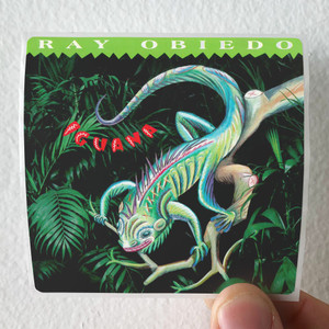 Ray Obiedo Iguana Album Cover Sticker Ray Obiedo Iguana Album Cover Sticker