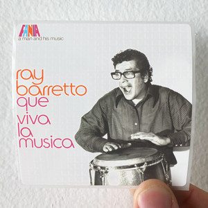 Ray Barretto Que Viva La Musica Album Cover Sticker