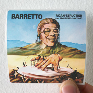 Ray Barretto Ricanstruction Album Cover Sticker Ray Barretto Ricanstruction Album Cover Sticker