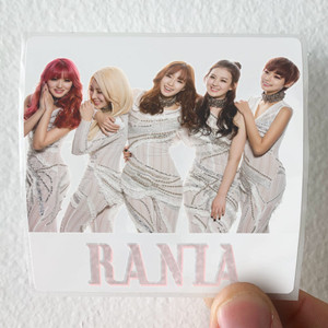 RaNia Just Go Album Cover Sticker RaNia Just Go Album Cover Sticker
