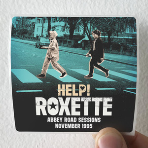 Roxette Help Abbey Road Sessions November 1995 Album Cover Sticker Roxette Help Abbey Road Sessions November 1995 Album Cover Sticker