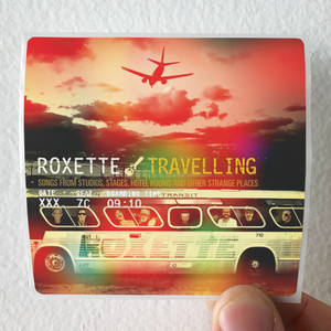 Roxette Travelling Album Cover Sticker Roxette Travelling Album Cover Sticker