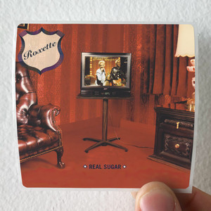 Roxette Real Sugar Album Cover Sticker Roxette Real Sugar Album Cover Sticker