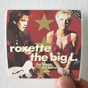 Roxette The Big L 1 Album Cover Sticker