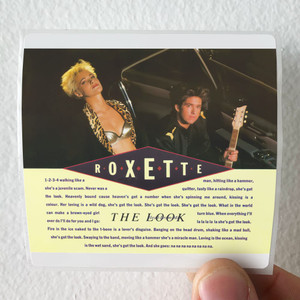 Roxette The Look 2 Album Cover Sticker