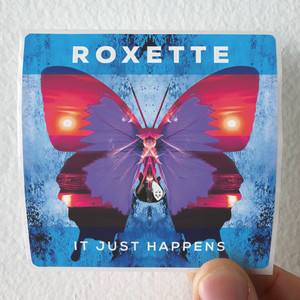 Roxette It Just Happens Album Cover Sticker Roxette It Just Happens Album Cover Sticker