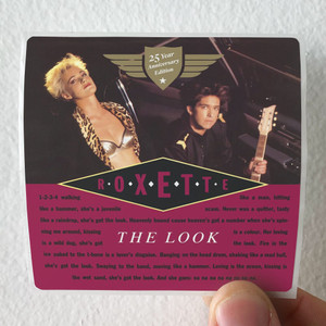 Roxette The Look 3 Album Cover Sticker