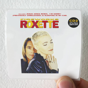 Roxette Fireworks 2 Album Cover Sticker