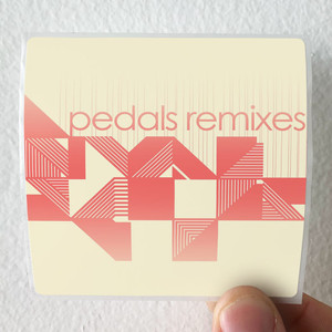 Rival Schools Pedals Remixes Ep Album Cover Sticker Rival Schools Pedals Remixes Ep Album Cover Sticker