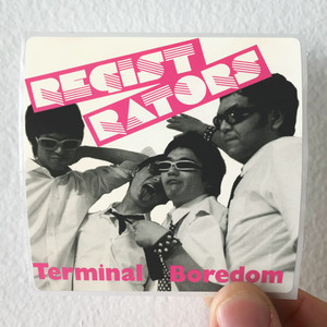 Registrators Terminal Boredom Album Cover Sticker Registrators Terminal Boredom Album Cover Sticker