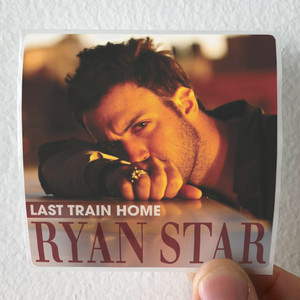 Ryan Star Last Train Home Album Cover Sticker Ryan Star Last Train Home Album Cover Sticker