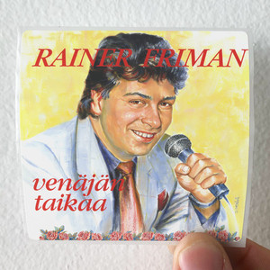 Rainer Friman Venjn Taikaa Album Cover Sticker Rainer Friman Venjn Taikaa Album Cover Sticker