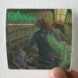 Rottrevore Hung By The Eyesockets Album Cover Sticker Rottrevore Hung By The Eyesockets Album Cover Sticker
