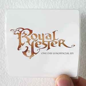 Royal Jester One Day Album Cover Sticker