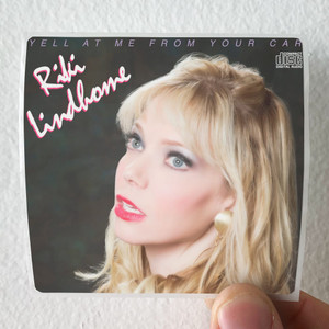 Riki Lindhome Yell At Me From Your Car Album Cover Sticker Riki Lindhome Yell At Me From Your Car Album Cover Sticker