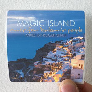 Roger Shah Magic Island Music For Balearic People Vol 6 Album Cover Sticker